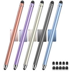 Brand: Accokids Stylus (5 Pcs), 2-in-1 Stylus Pen for Touchscreen, Designed for 2025 iPad Colors, High Sensitivity & Precision Stylus for Apple/iPhone