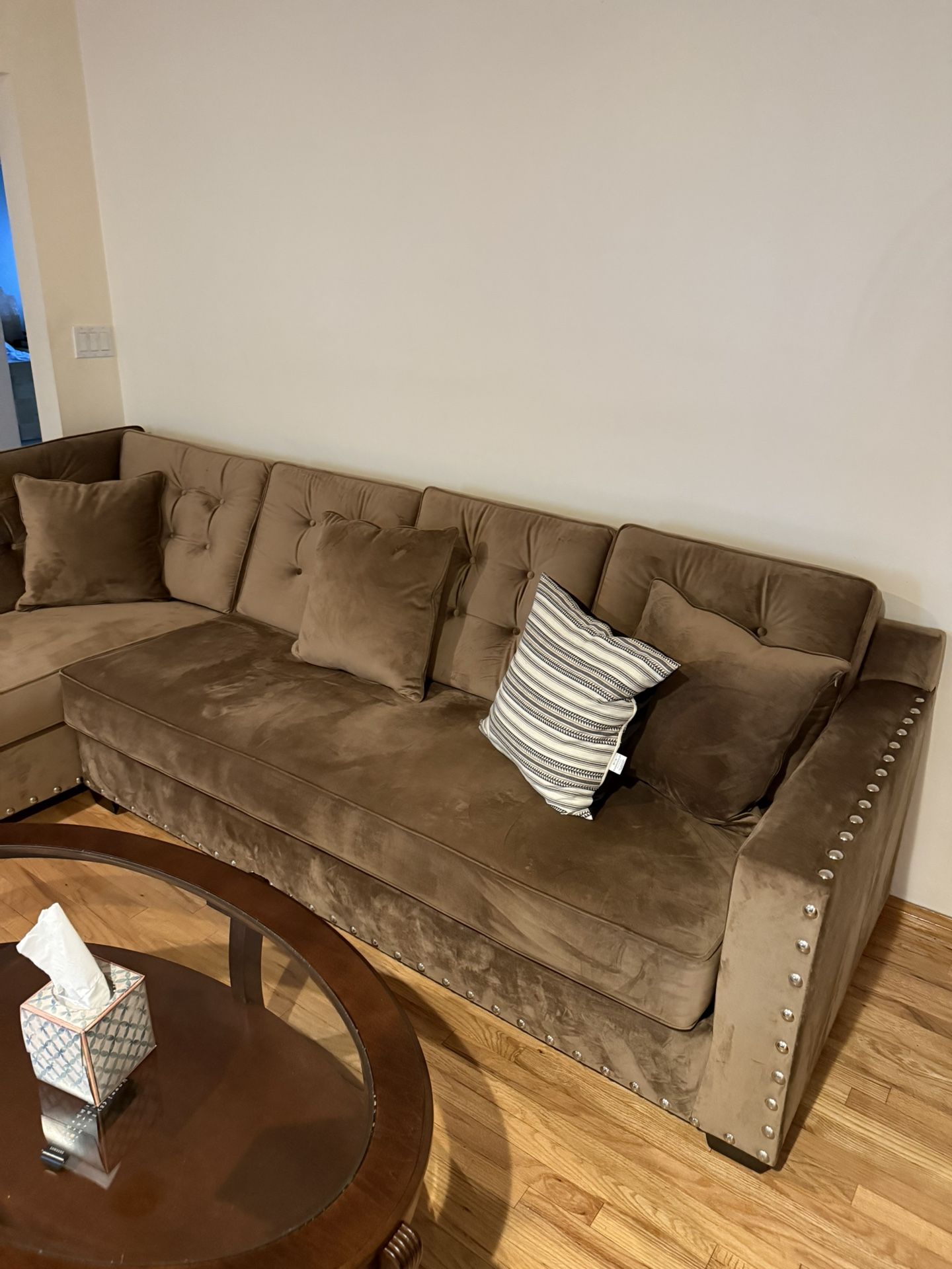 Custom Made Sectional Couch