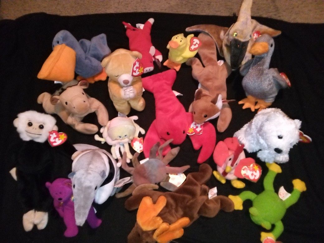 Vintage TY Beanie Babies Collection