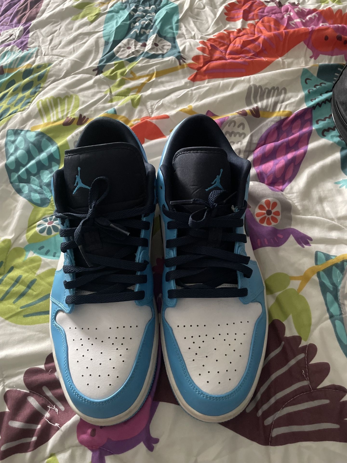 Jordan 1 Low UNC Baby Blue Color