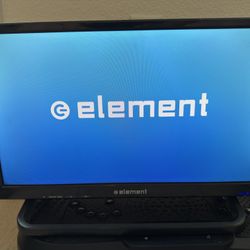 Element 19” Compact LED HDTV 720p Flat Screen TV PC Monitor