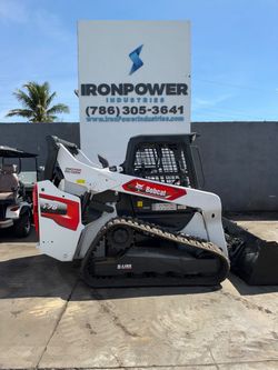 2021 Bobcat T76 Skid Steer Loader High Flow- Open Cab