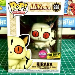KIRARA ANIMATION INUYASHA FUNKO POP #938 FLOCKED HOT TOPIC EXCLUSIVE