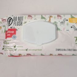 72 Count Sensitive Baby Wipes 