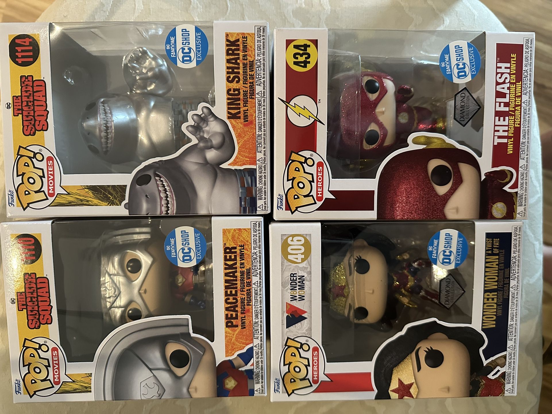 POP HEROES FIGURINES