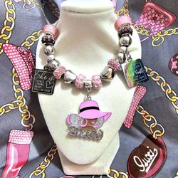 TOTE WITH WALLET AND CHARM BRACELET COMBO