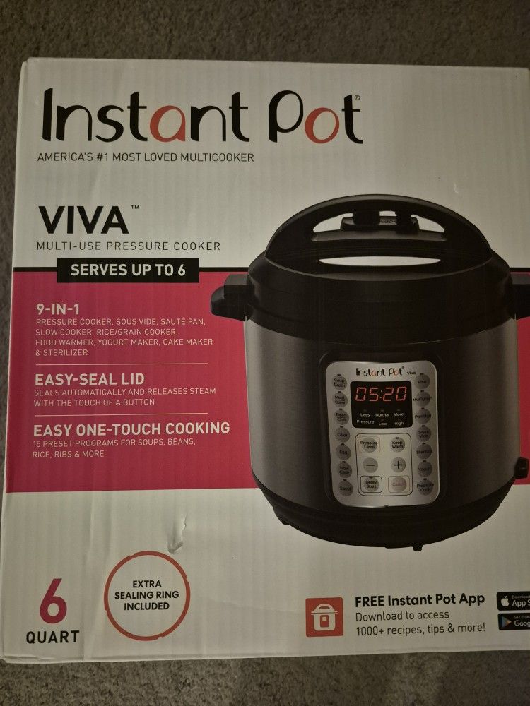 Insta Pot Viva 6 quart