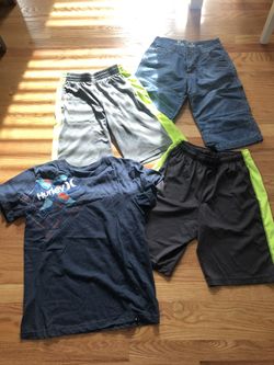 Shorts Size Will Fit 14 Years Old Boy. Cotton Jeans Like New Very Soft Material 