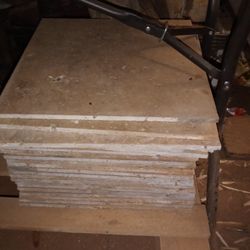12x12 ceramic sandstone tile approx 80 pcs
