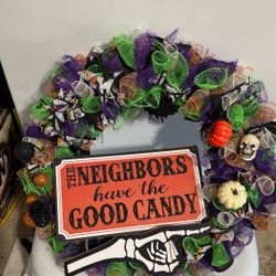 Halloween Wreath Decor