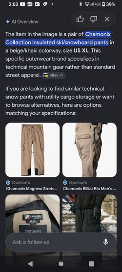 Tan Cargo Pants