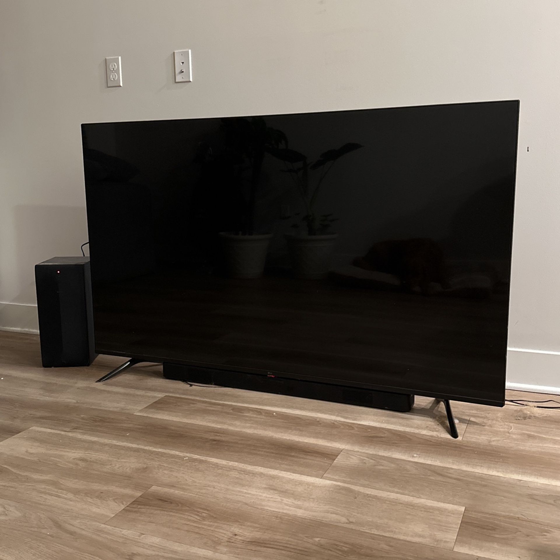 TV (65”) + Soundbar & Subwoofer. for Sale in Scottsdale, AZ - OfferUp