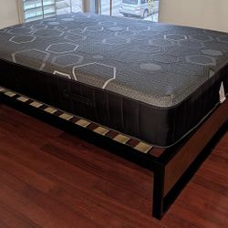 Full Size Mattress And Frame- Like New 