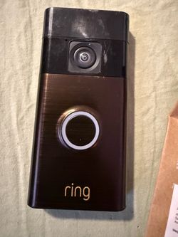 Ring Battery Video Doorbell – Venetian Bronze (Tested + Full Mount Kit)