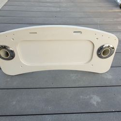 Custom Starboard Rigging/Cutting Table with 2 Stainless Steel Rod Holders 