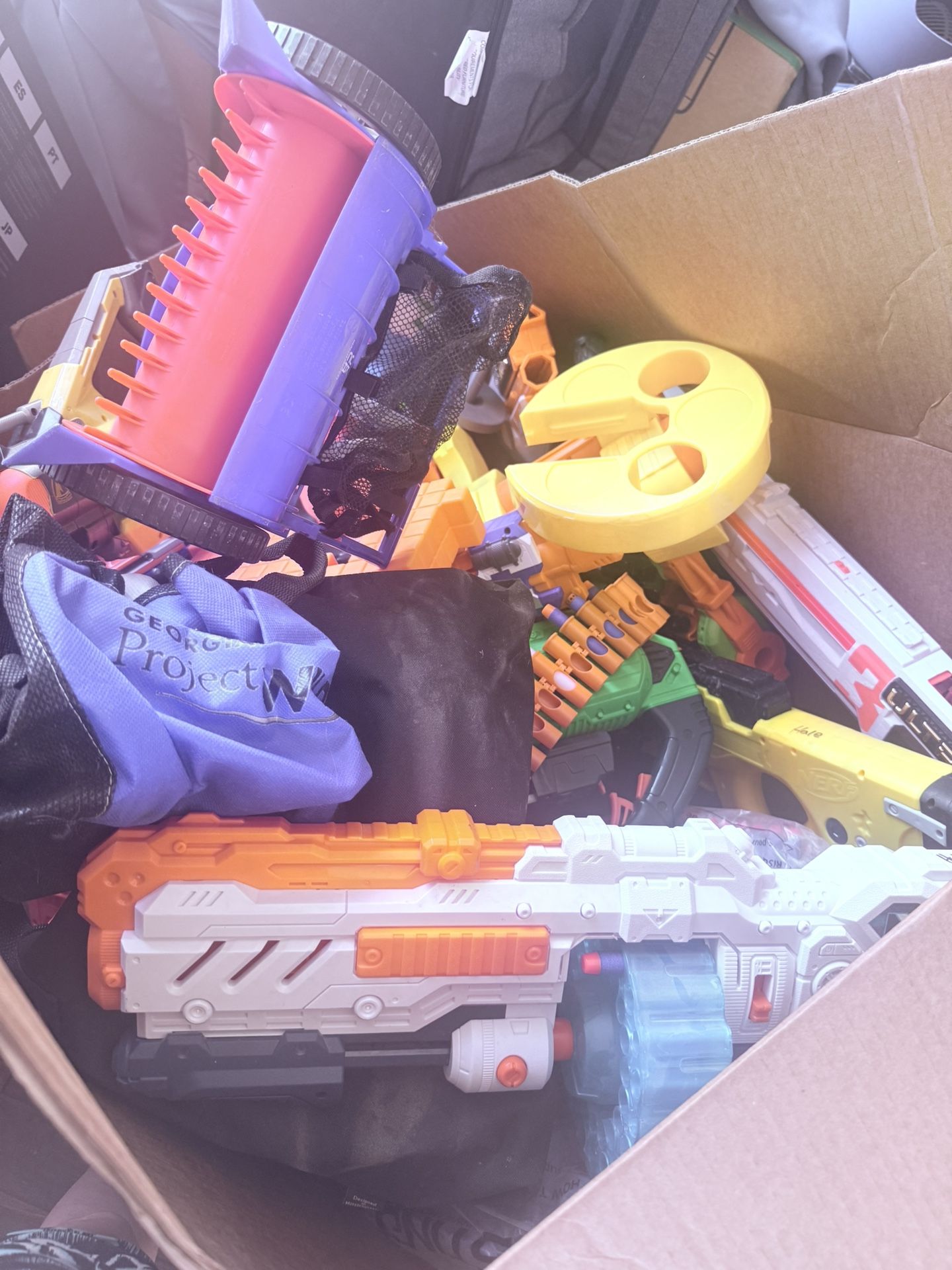 Huge Lot Of Nerf Guns
