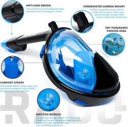 NEW! Full Face Snorkel Mask