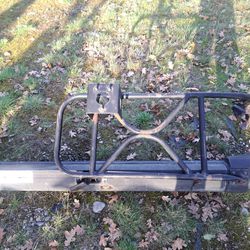 Spare Tire Rack With Bumper And Mount Plate
