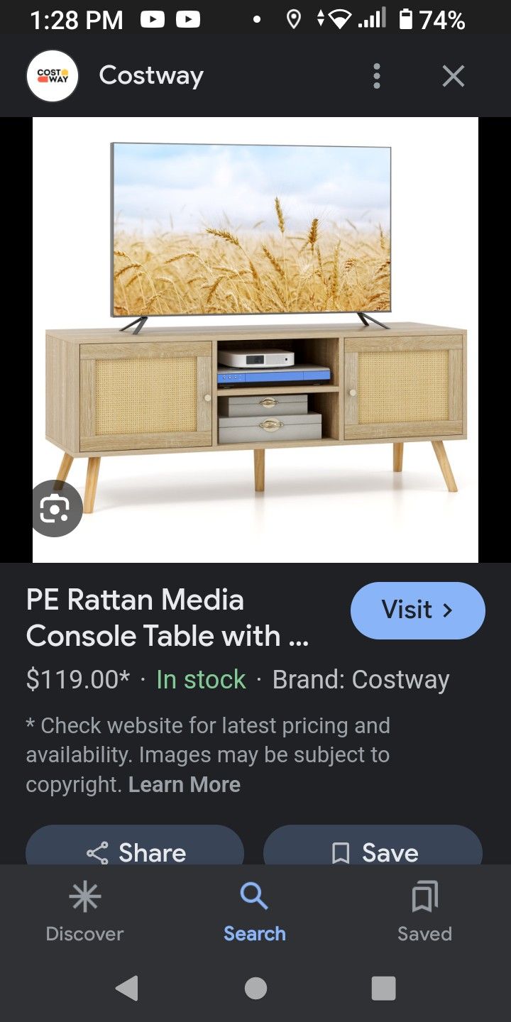 Console Table / Mesa Para TV