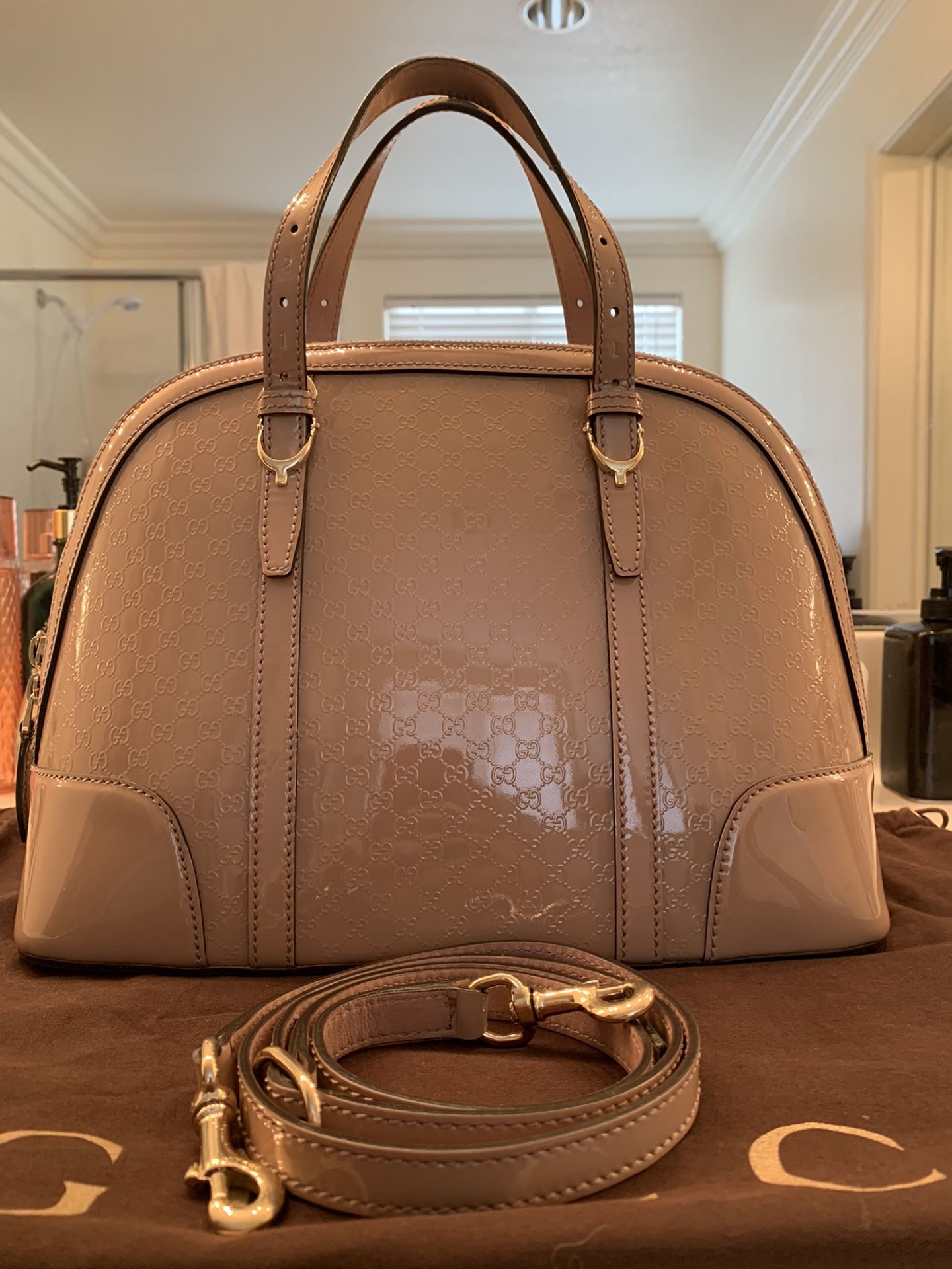 Authentic Gucci 2 Way Bag