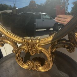 Antique Gold Mirror