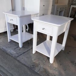 Beautiful Matching Nightstands or End Tables Pair