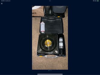 Portable cooking burner