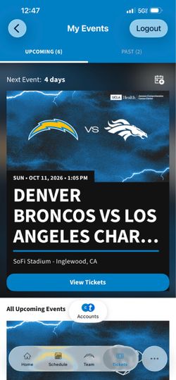Chargers vs broncos