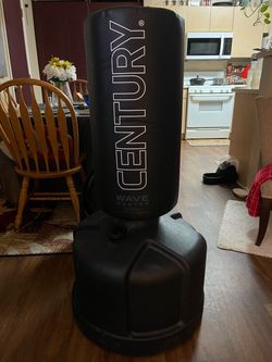 Never Used Century Original Wavemaster Free Standing Heavy Bag - Like New