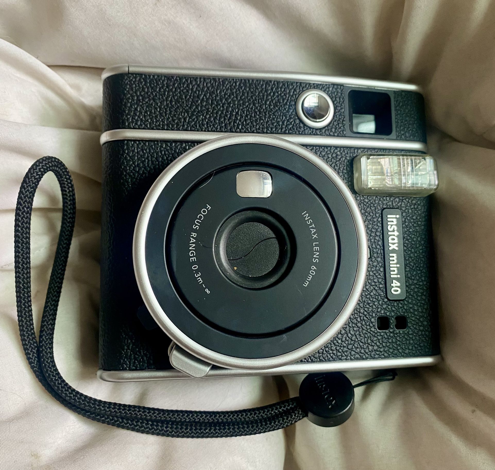 New Fujifilm Instax Mini 40 - Black Vintage Style Instant Camera