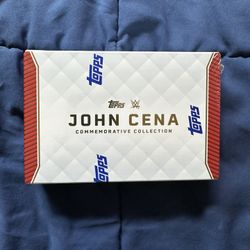2025 TOPPS JOHN CENA Commemorative Collection Single Box WWE IN HAND!
