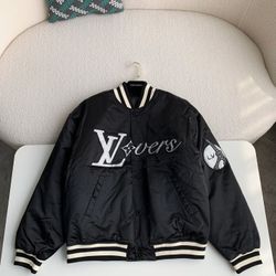 Louis Vuitton Black Printed Jacket
