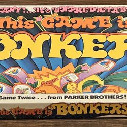 Parker Bros 1978 "Bonkers!" Board Game