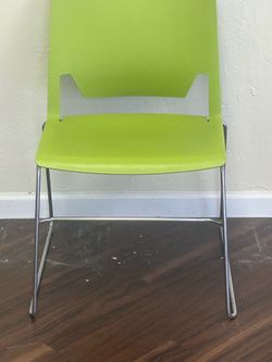 Haworth Apple Green Accent Chairs