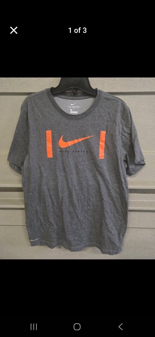 Nike Football Dri Fit Shirt Size Medium