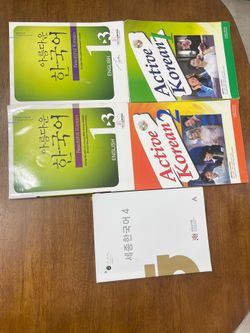 Korean Language Books with CDs