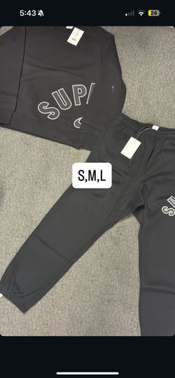 supreme sweat suit 