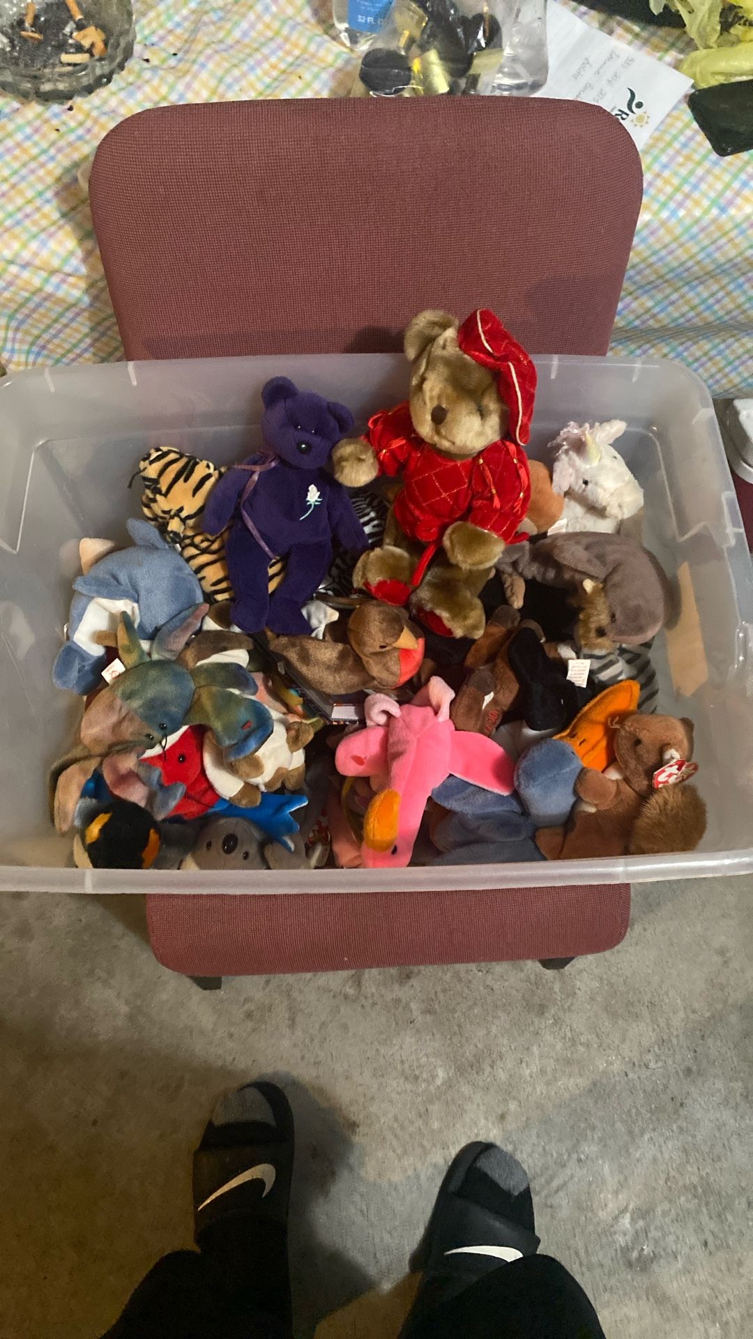 Rare Beanie Babies In Mint Condition Make Me An Offer On The Whole Thing Or You Can Select Whatever You Like