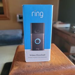 Ring video doorbell