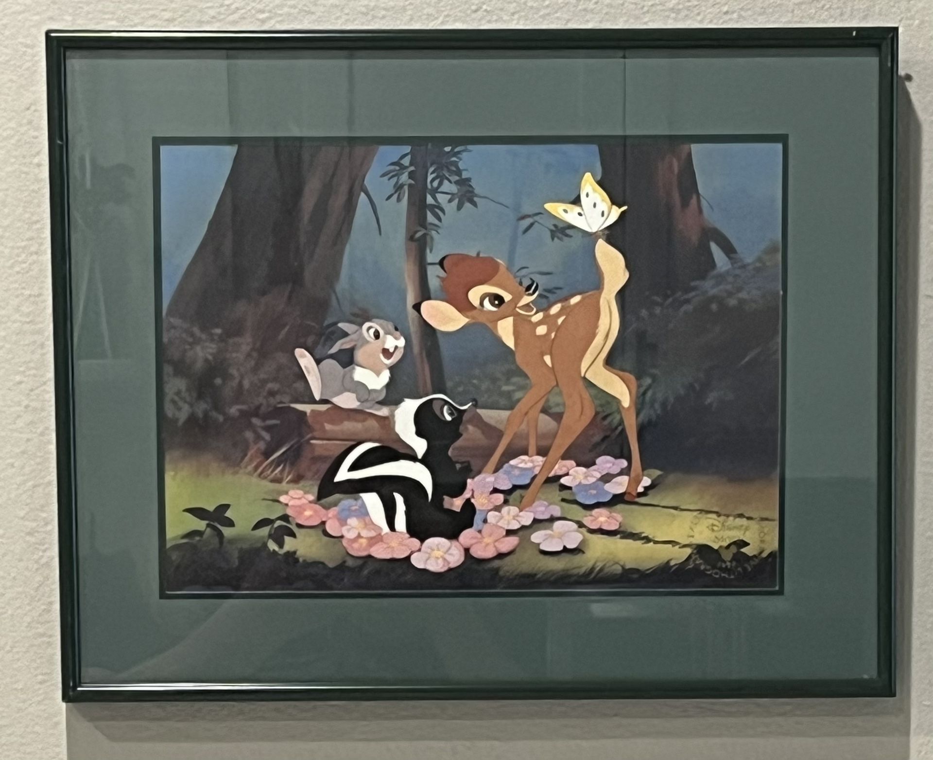 1997 Disney Store Limited Edition Bambi Lithograph