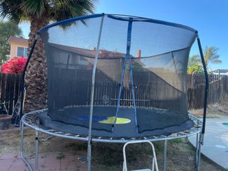 15 feet trampoline. Just needs new Mat/pad