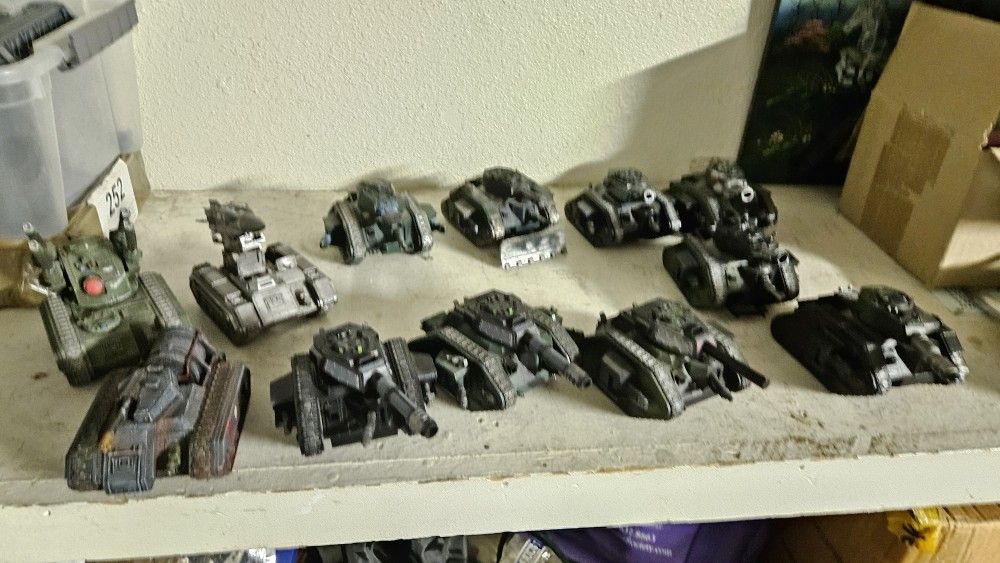 Warhammer 40k Imperial Guard Vehicles 50 each