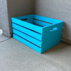 Blue Crate / Storage