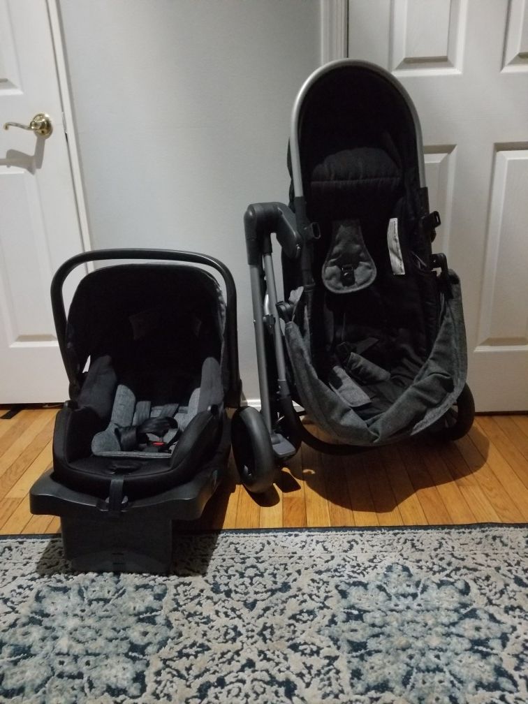 Baby car seat and stroller