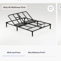 Adjustable Bed Frame- With Wired Remote