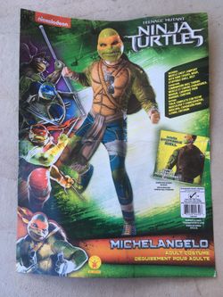 Teenage mutant ninja turtle Michelangelo costume