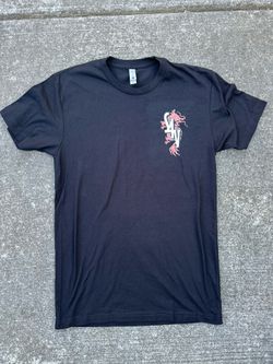 Asian Girl Dragon Tattoo Tee