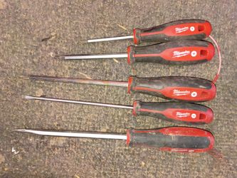 Milwaukee screwdriver set of 5