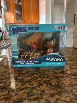 Moana and Hei Hei with Catamaran Funko Dorbz Ridez