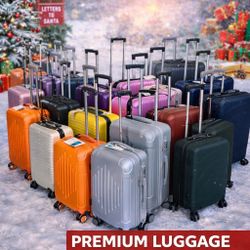 🎄🧳 CHRISTMAS SALE – Premium Luggage Starting at $25! 🧳🎄  Upgrade your travel gear this holiday season with brand new, premium hard-shell luggage a